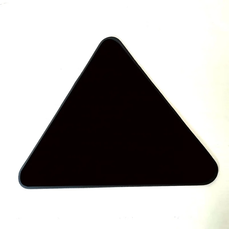 2024 LW Billiards Tripod Supplies Accessories Black Triangle rubber pad with customized design free sample