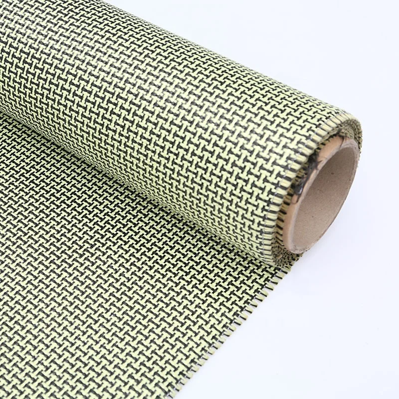 Carbon and Aramid Hybrid Fabric