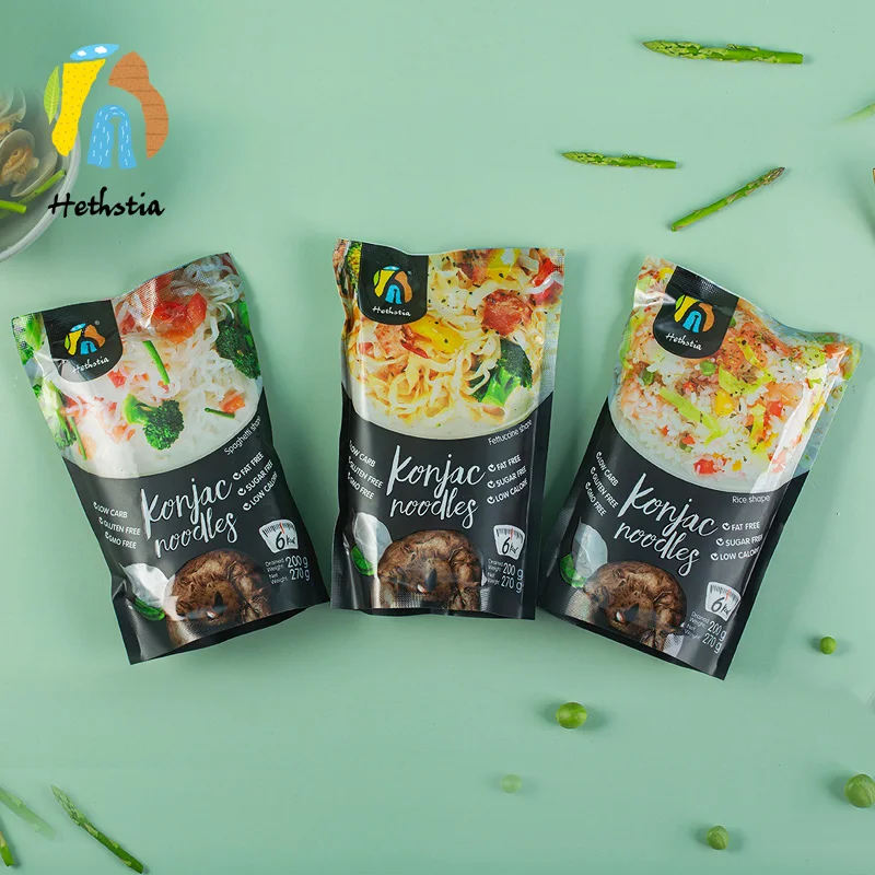  Акция низкоуглеродистая мгновенная лапша konnyaku shirataki konjac феттуccine