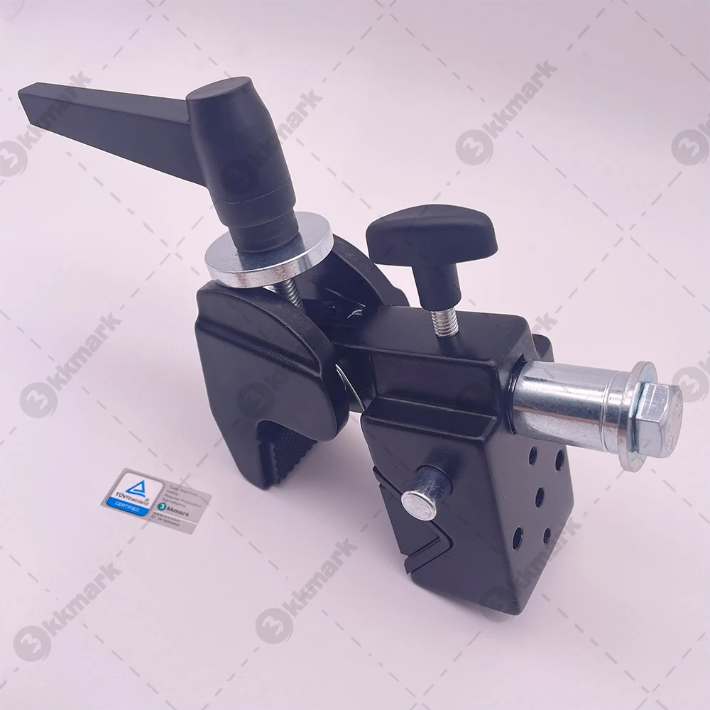 kkmark5019 20-51mm Steel Core Photo Studio Multi Function connection Clip Super Rock Solid Master Clamp with Stud Spigot