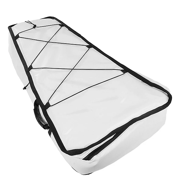 Large capacity canvas feeder backpack kayak live multifunction storage insulated fishing cooler waterproof tpu fish bag