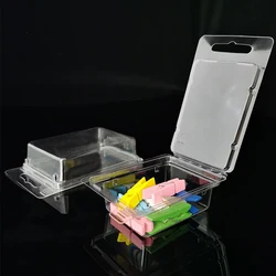 wholesale clear clamshell packaging for hardware transparent plastic box
