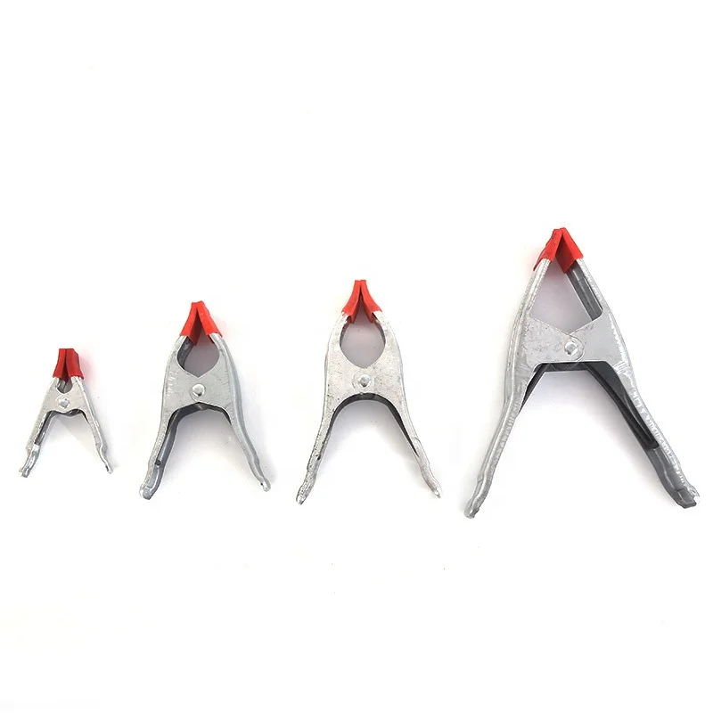 Woodworking Hand Clamping Tools 4 6 7 9 inch A Type Clip Strong Fixture Clamps Metal A Spring Clamp