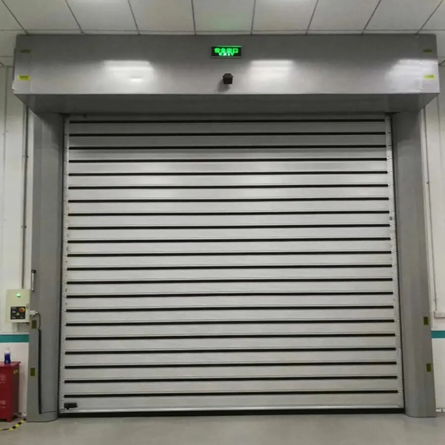 Automatic and manual store shutters still standard rolling shutters steel front iron hard metal industrial garage doors