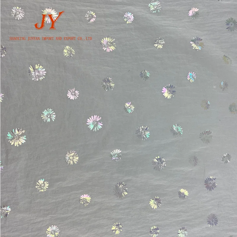 Оптовая продажа, одежда из полиэстера, шифоновое вечернее платье из Дубайской ткани, шелковая шифоновая ткань с принтом горячего тиснения