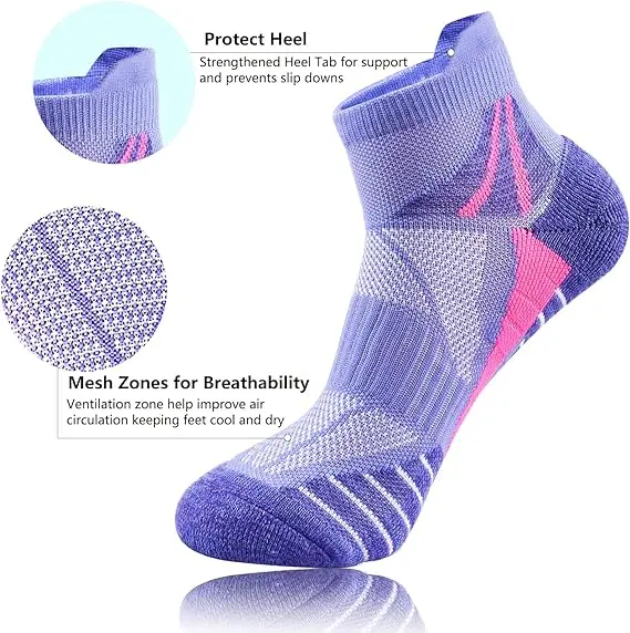 Thick towel bottom custom running socks cotton compression compressed socks
