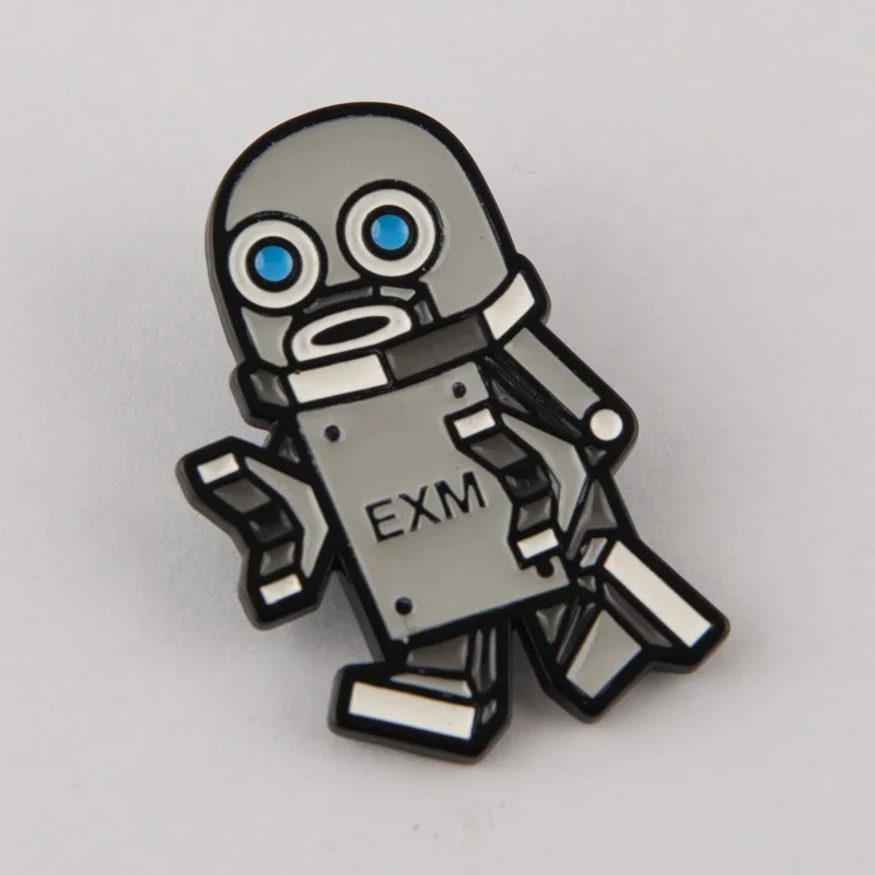 Custom High Quality Enamel Design Funny Metal Label Pin Badge