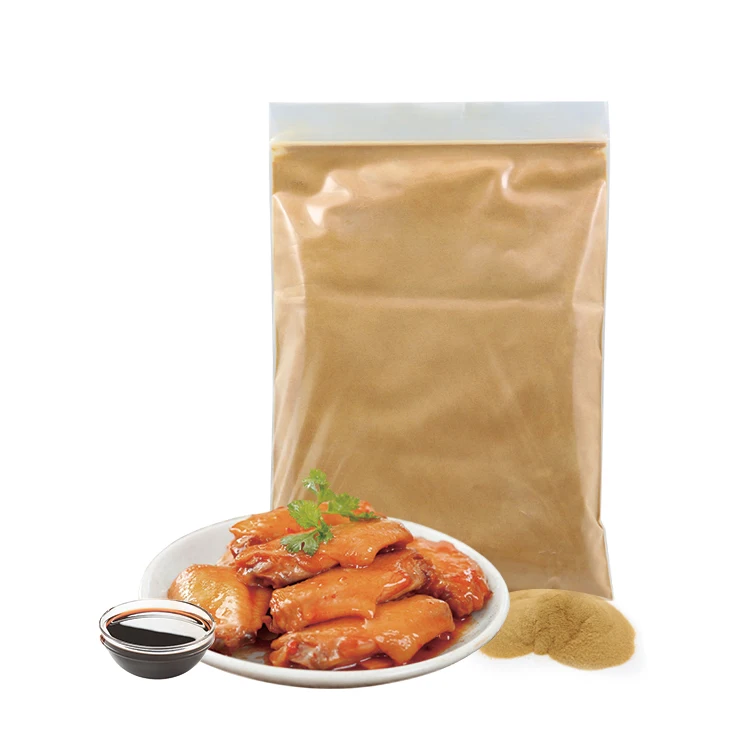 TSY Food Bulk Halal soya sauce powder natural brewed 500g for Making Soy Sauce Instant Free Sample soy sauce concentrate powder