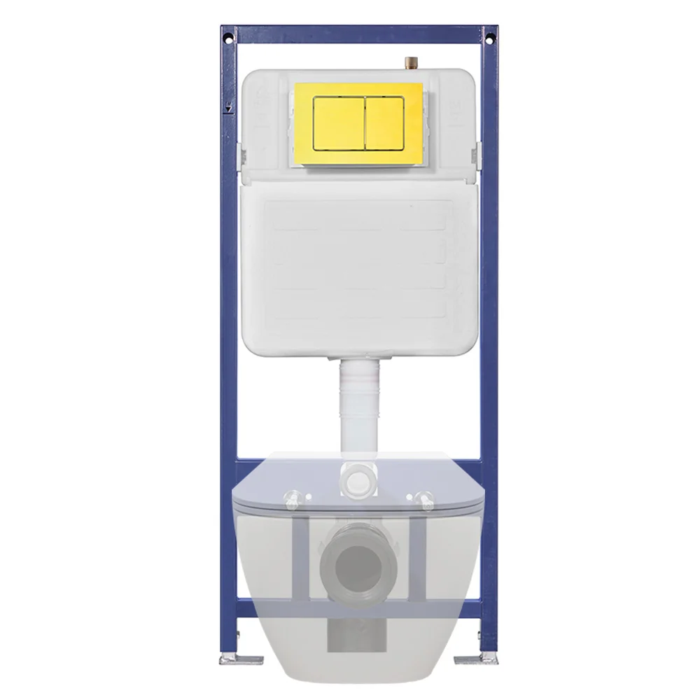 Sensor automatic touch-free infrared wireless Intelligent pneumatic concealed toilet cistern for squat pan