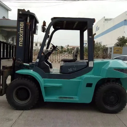 good quality Maximal 7 ton used diesel M-70 forklift for sale