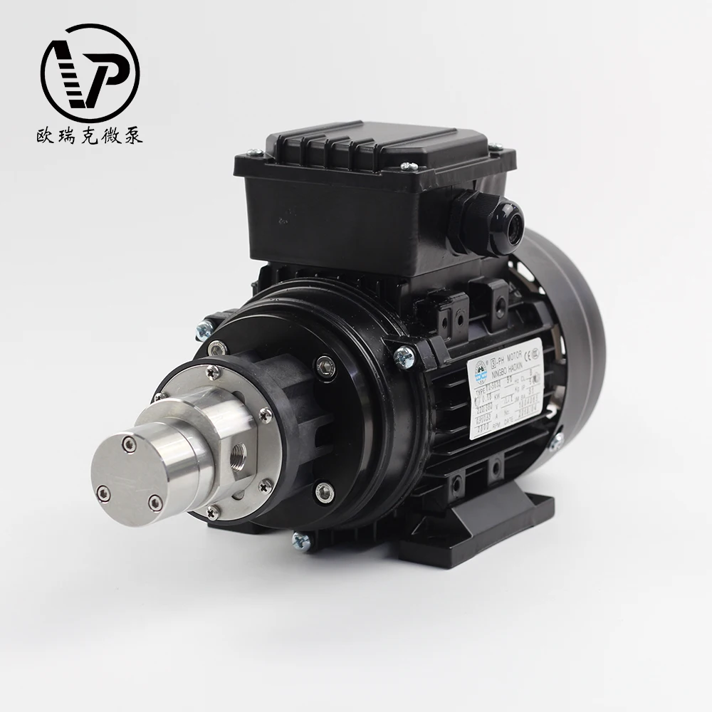Manufacturer Cheap Price Customized Safe and Stable Food Grade Magnetic Drive AC Gear High Pressure Pump