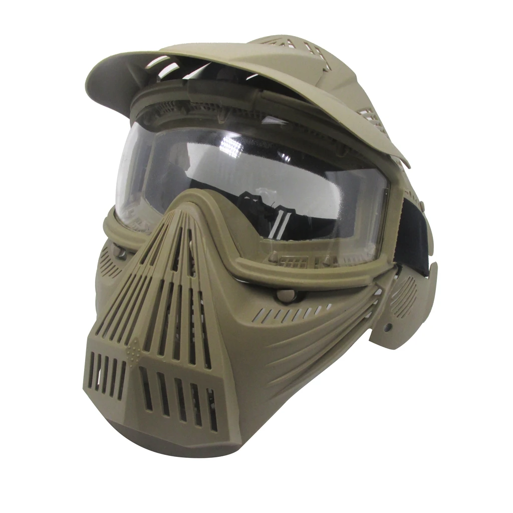 Protective face mask for the motocycle bike riding