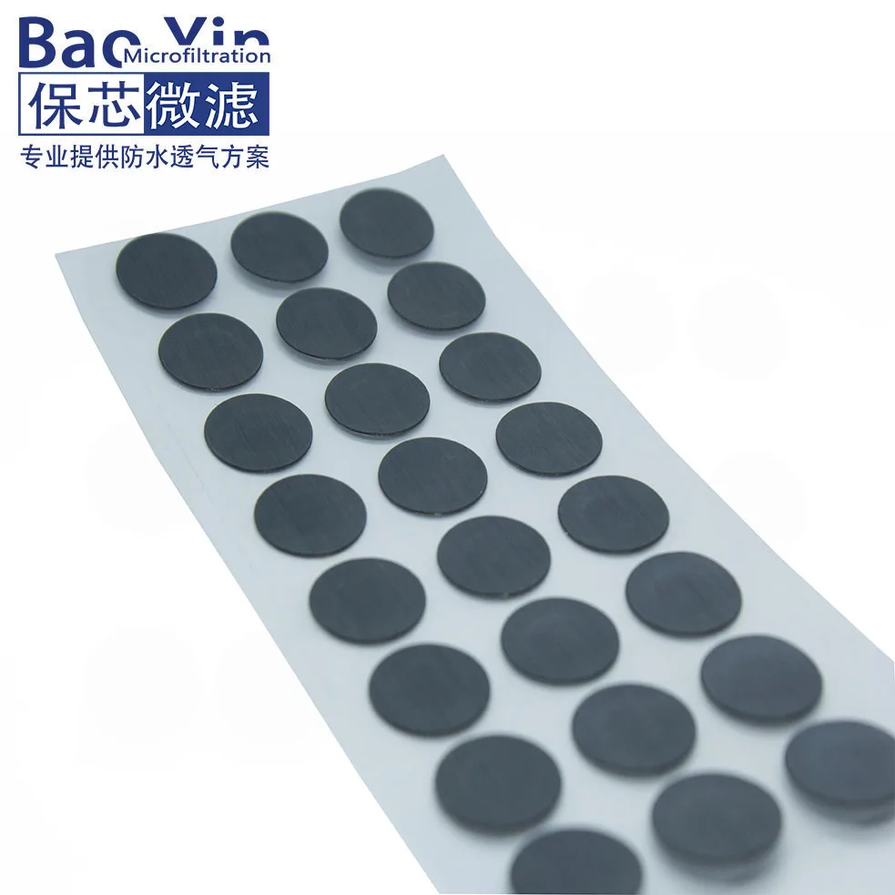 
oleophobic ip68 eptfe vent self adhesive sticker membrane 