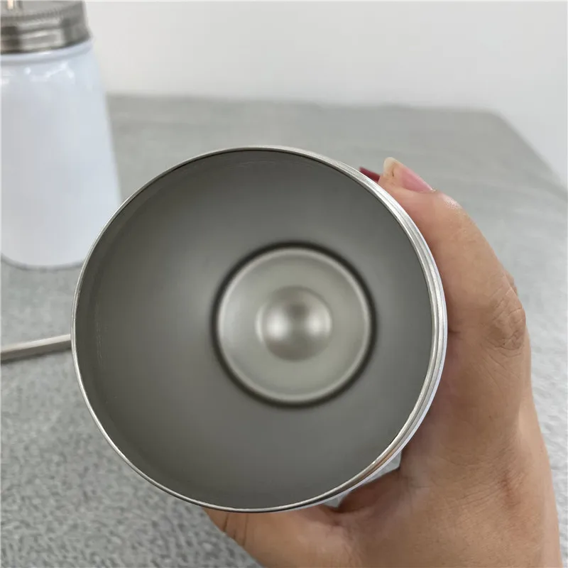 Hot and Cold 17oz 500ml sublimation blanks mason jar with Lids and Straws for Hot and Cold Drinks for Dye Sublimation Heat Press