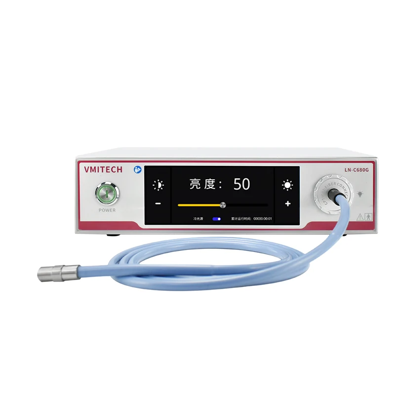 Hot Selling LED Cold Light Source And Video Recorder Fiber Optic Cable Endoscope For Surgical Endoscopy Equipment