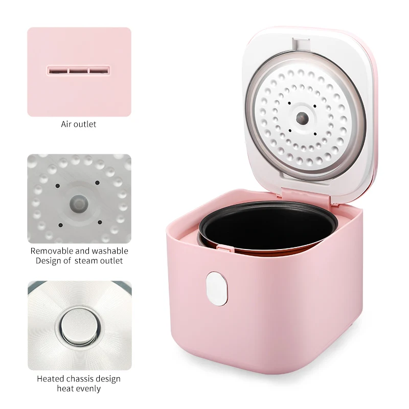 Low energy national electric intelligent cylinder pressure pink color commercial thermal electric multi cooker rice cookers