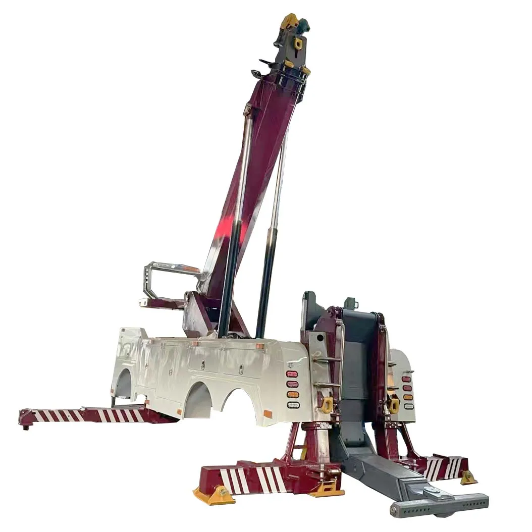 Быстрая установка 30 тонн 40 50 60 сверхмощный подъем кузов эвакуатора 360 градусов вращающий кран буксировочное верхнее оборудование