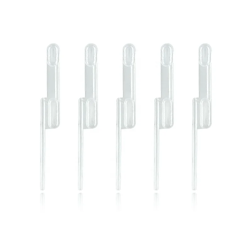 Одноразовые переносные пипетки 100 u l, пластиковые пипетки с двойной лампой