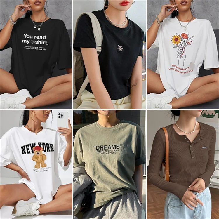 Прямая продажа с фабрики, футболка с коротким длинным рукавом и круглым вырезом, мужская и женская футболка большого роста, белая футболка с принтом