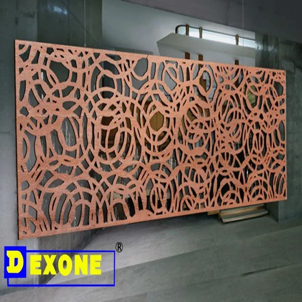 Пользовательская лазерная резка CNC алюминиевая Фасадная
