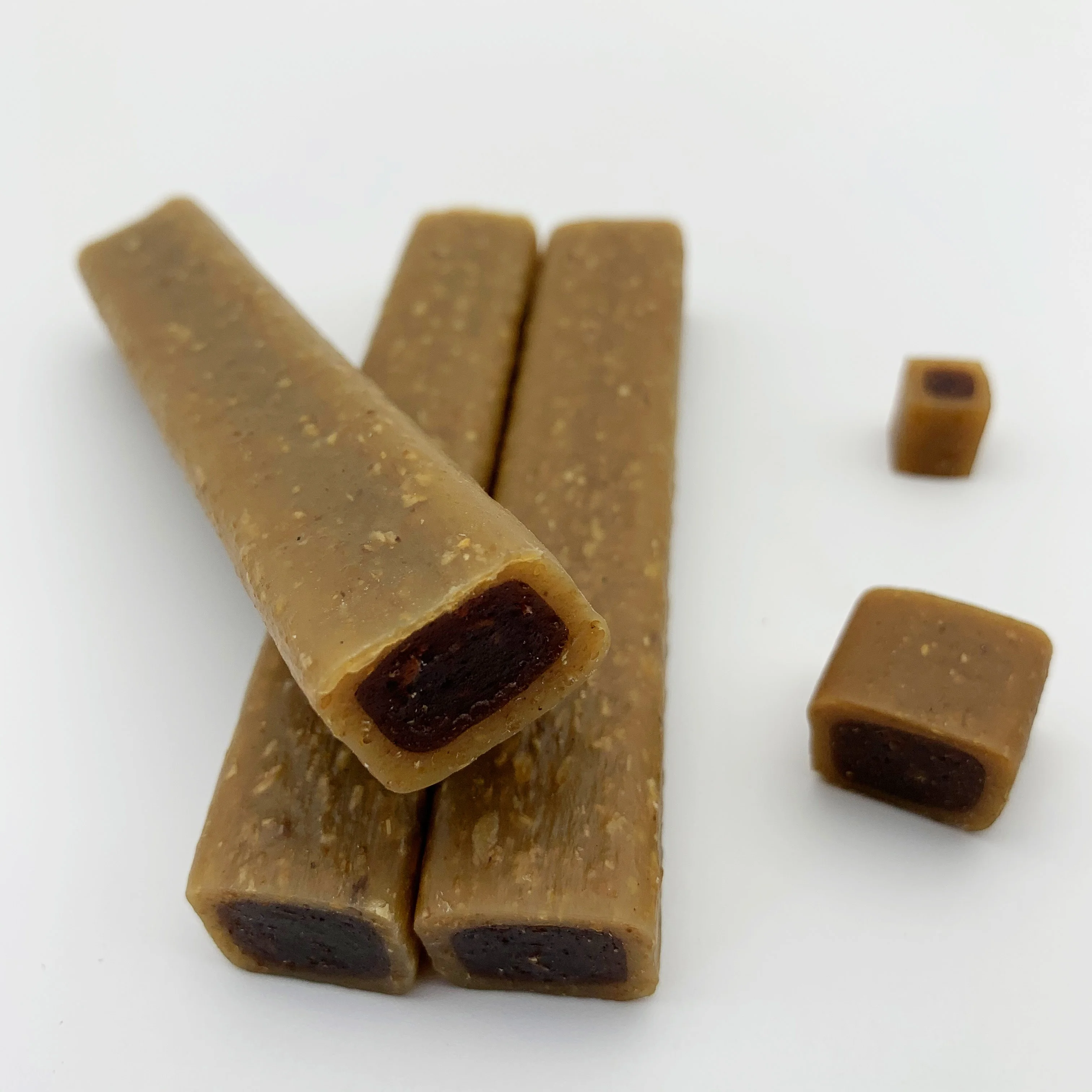 
Dog chews products chicken with beef filling tube pet treats dog snacks 