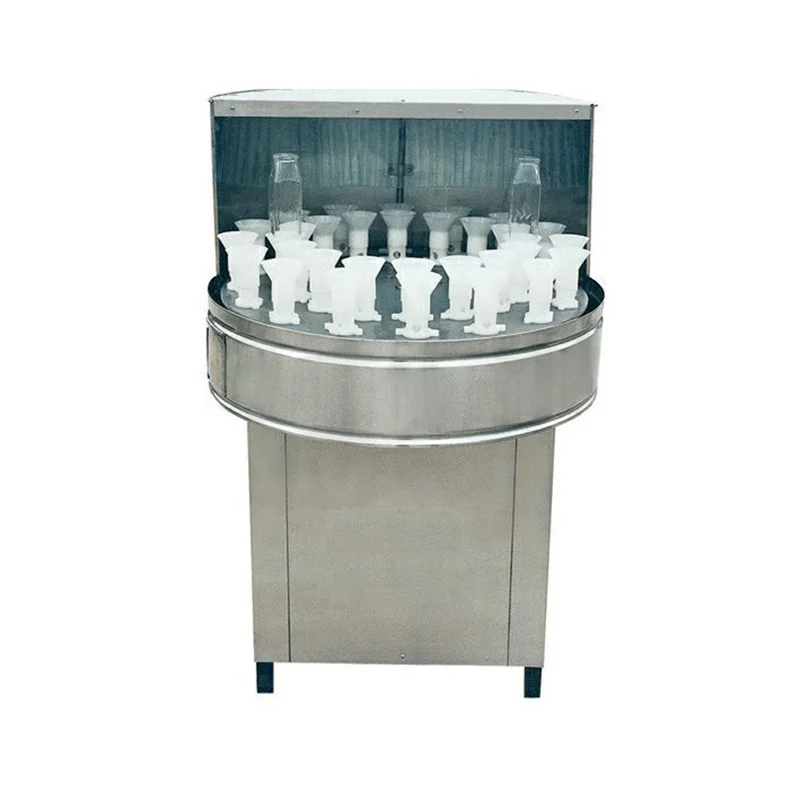 Semi Auto Bottle Washing Machine External Small Bottle Washing Machine