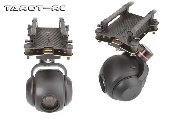 Tarot T26X-NET 26x optical zoom head /2 megapixels/Network output/One click down gimbal camera for cargo drone  gimbal camera