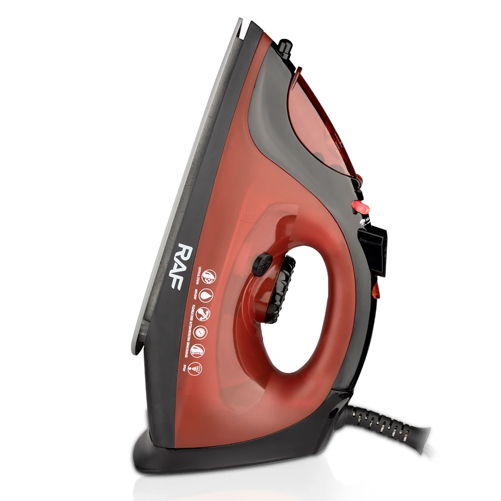 Nonstick Soleplate Iron For Clothes High Quality CE cert Mini Portable Handheld Steam Iron Control