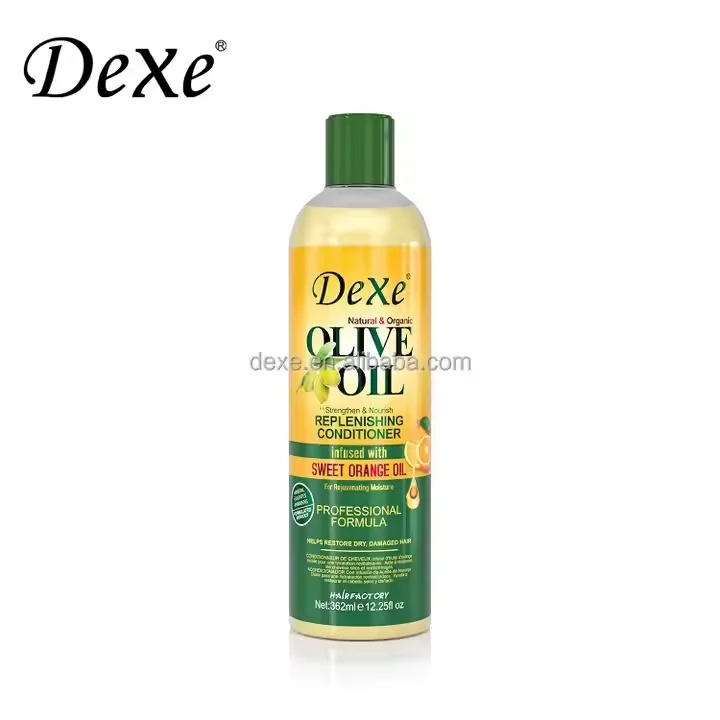 Dexe Olive Oil Replenishing Conditioner Infused With Sweet Orange Oil For Revitalizing Moisture Nourish Shampoo