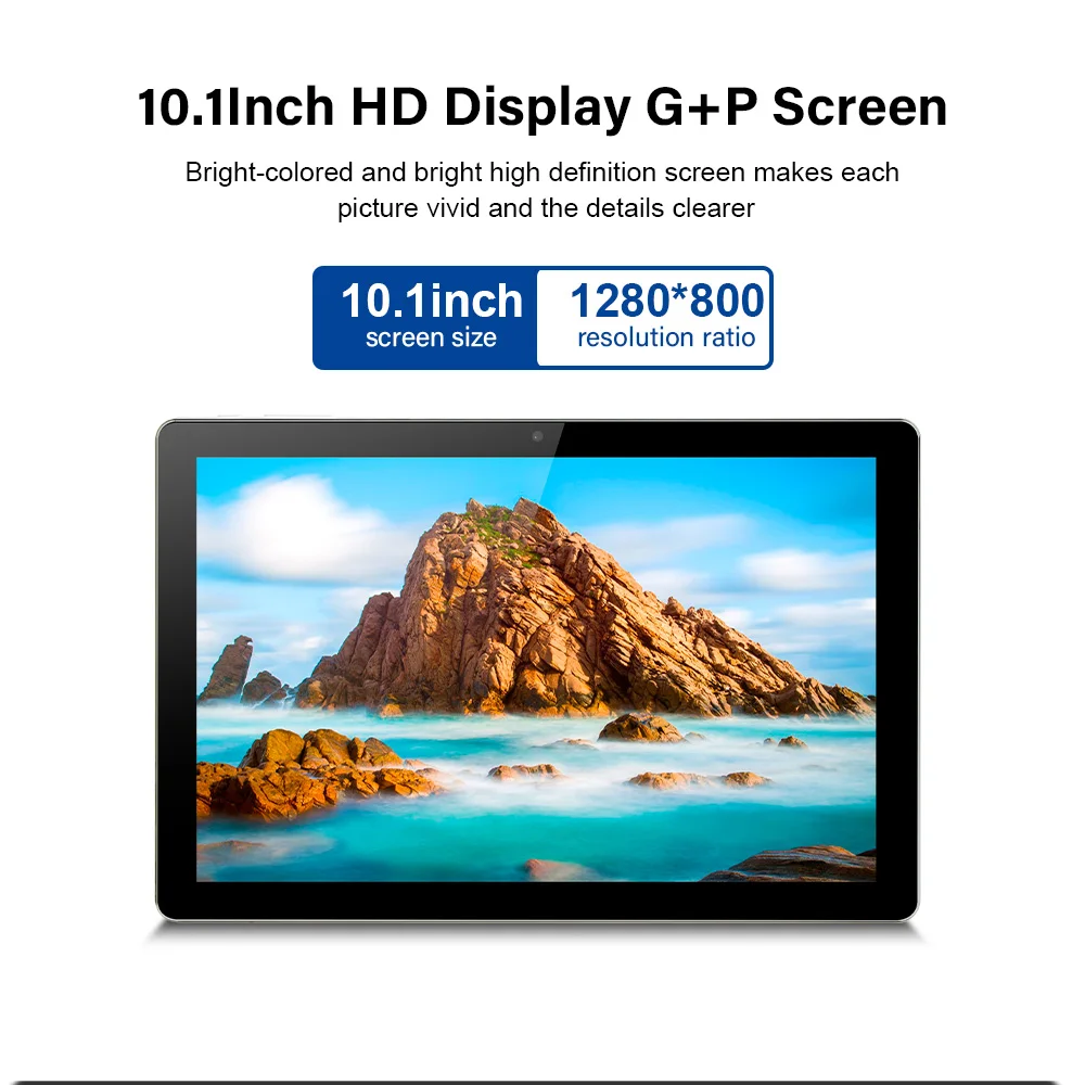 In-Stock 10.1 Inch IPS Display Tablet PC with 3GB RAM and 64GB ROM for Quick Shipping