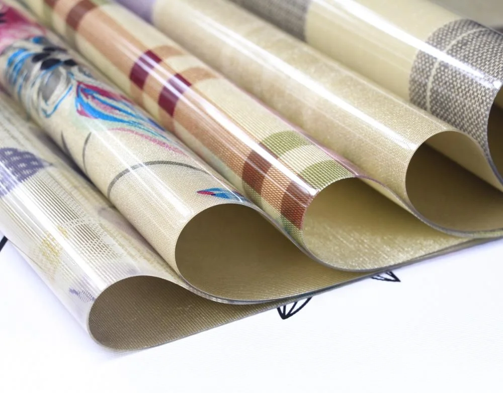 Pvc place mat dining table mat for wholesale