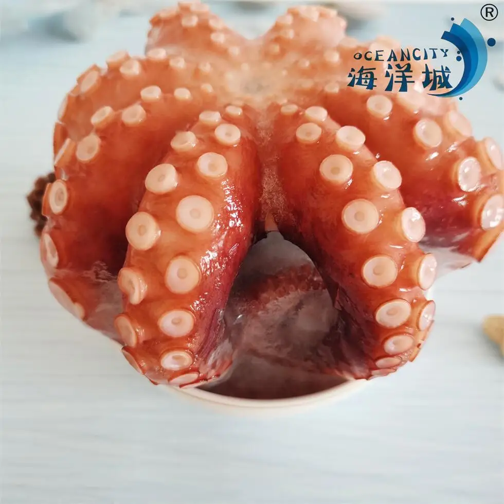 Производитель, замороженные морепродукты, большой осьминог, замороженный осьминог, вкусный Осьминог без приправ