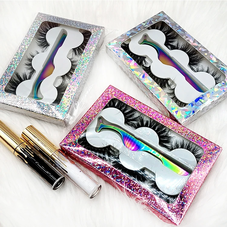 bulk wholesale mink strip lashes new design 25mm mink eyelash fake handmade mink eyelashes