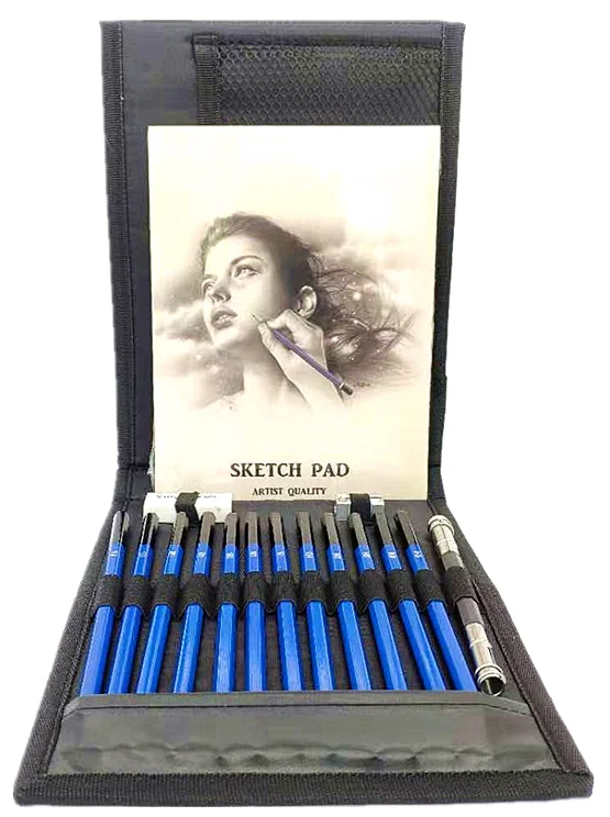 Горячая Распродажа, новый стиль, нейлоновый чехол, 16 шт., набор для рисования