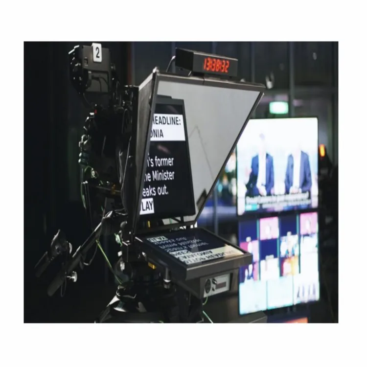 High Light Transmittance 2mm 3mm beamsplitter teleprompter glass for Tablet Smartphone Teleprompter