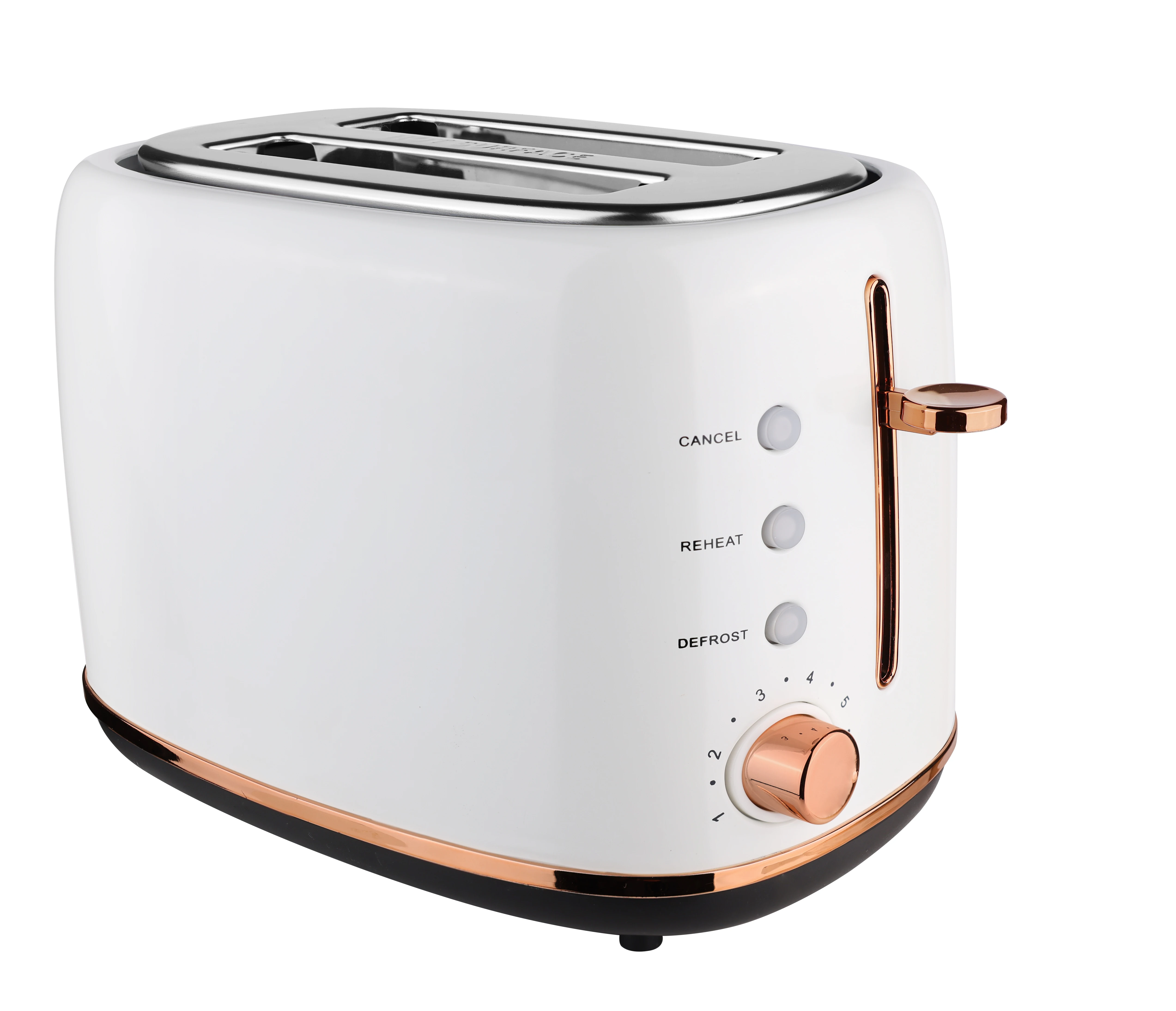 Superior Household Retro Breakfast Collection Stainless Steel Electric Toaster and Kettle Set