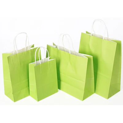 Brand New Three-Strand Kraft Thermal Thank You Sublimation Stars Starbucks Stand Up Square Large Paper Gift Bags