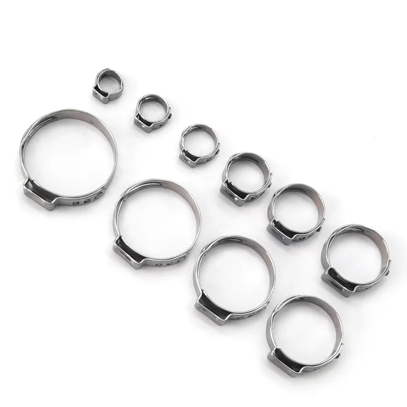 Одно/одно ушное кольцо Pex плавные зажимы для шланга 304 труба из нержавеющей стали штативы труб шарнирный зажим Cv