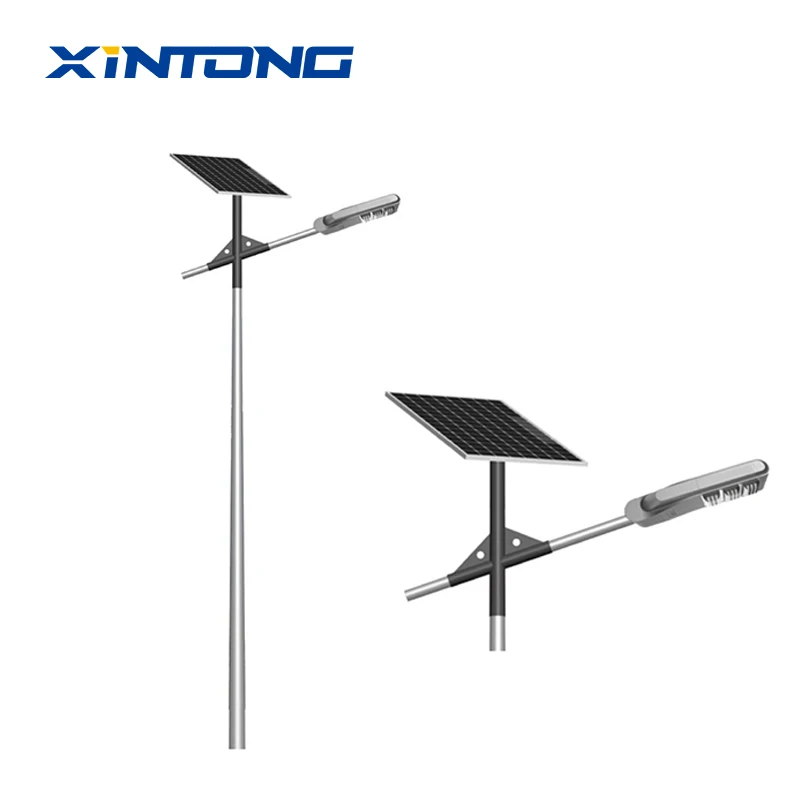 XINTONG Outdoor Waterproof Solar LED Street Light Solar Street Lamp 100w Solar Street Light Made China