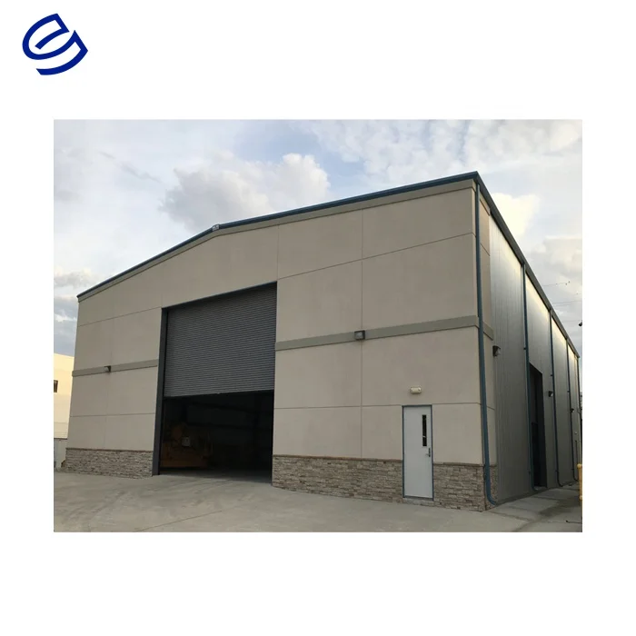Best selling top quality hangar billboard sports hall famous buildings prefabricated steel structure