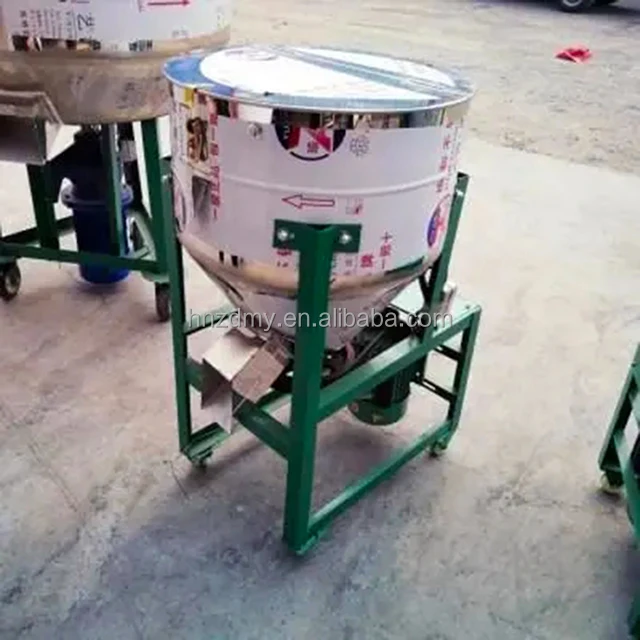 Throughout Stainless steel fertilizer grain seed feed mixer animal feed crusher poultry cattle livestock vertical feed mixer