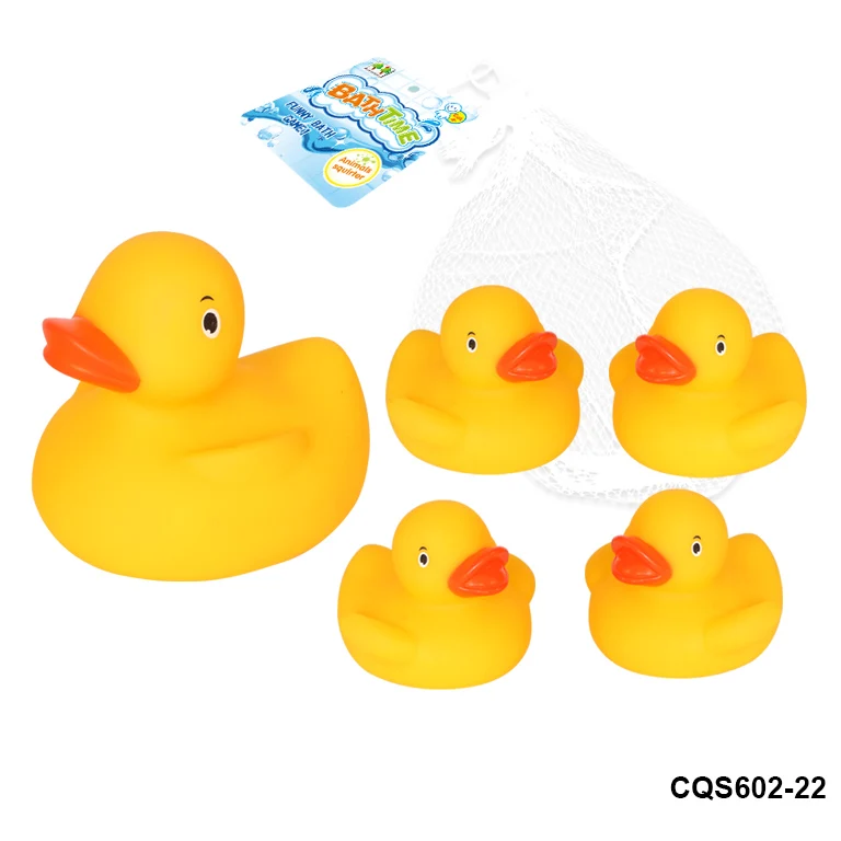 Custom Plastic PVC Rubber Duck Bath Bathroom Duck Cute Baby Bath Toys Ducks Sets Bath Toy For Kids
