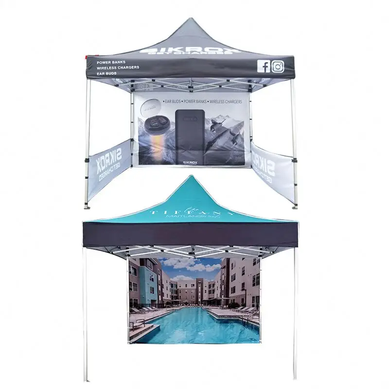 Cheap Custom Printed Canopy Tent Trade Show Tent With Sides