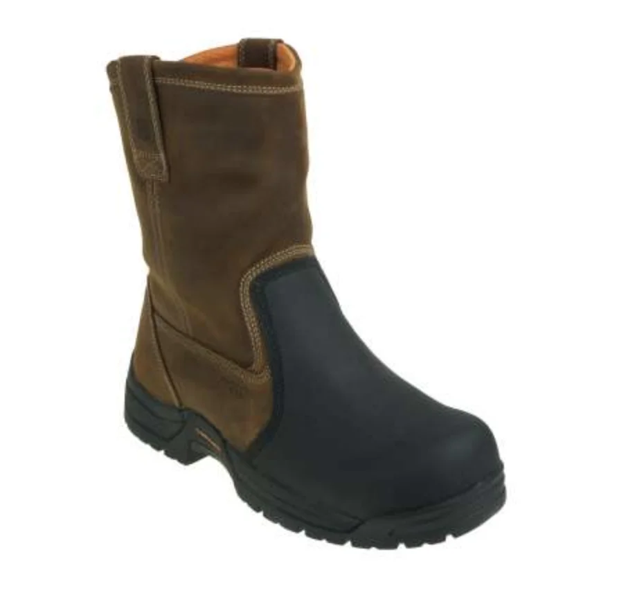 Мужские композитные рабочие ботинки, устойчивые к истиранию и скольжению