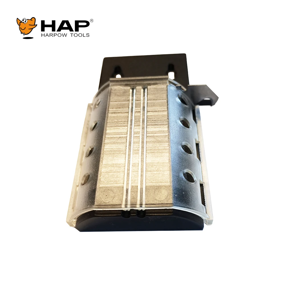 100pcs Utility Hook Blades Razor Blades Safety Horn Knife Blades with Storage Box for Cutting Carpets Wallpaper Roofing Material