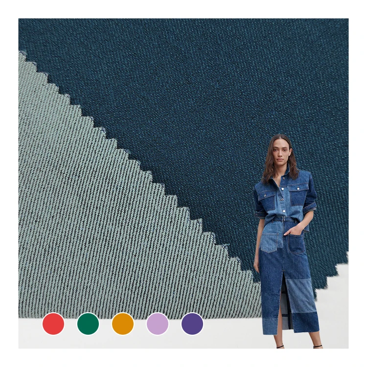 Новый дизайнерский стиль CVC японский Индиго джинсовая ткань оптовая продажа из Китая хлопок полиэстер ткань/