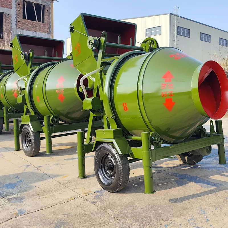 Self-loading Mobile Cement Mixing Machine 400 Concrete Mixers Car Drum Concrete Mixer Truck