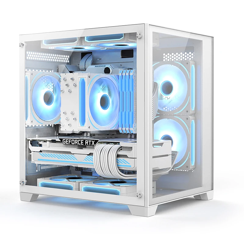 Most Popular High Quality Gaming PC Desktop Computer Gaming RGB ATX Computer Case Frame Chassis & Towers CPU Cabinet