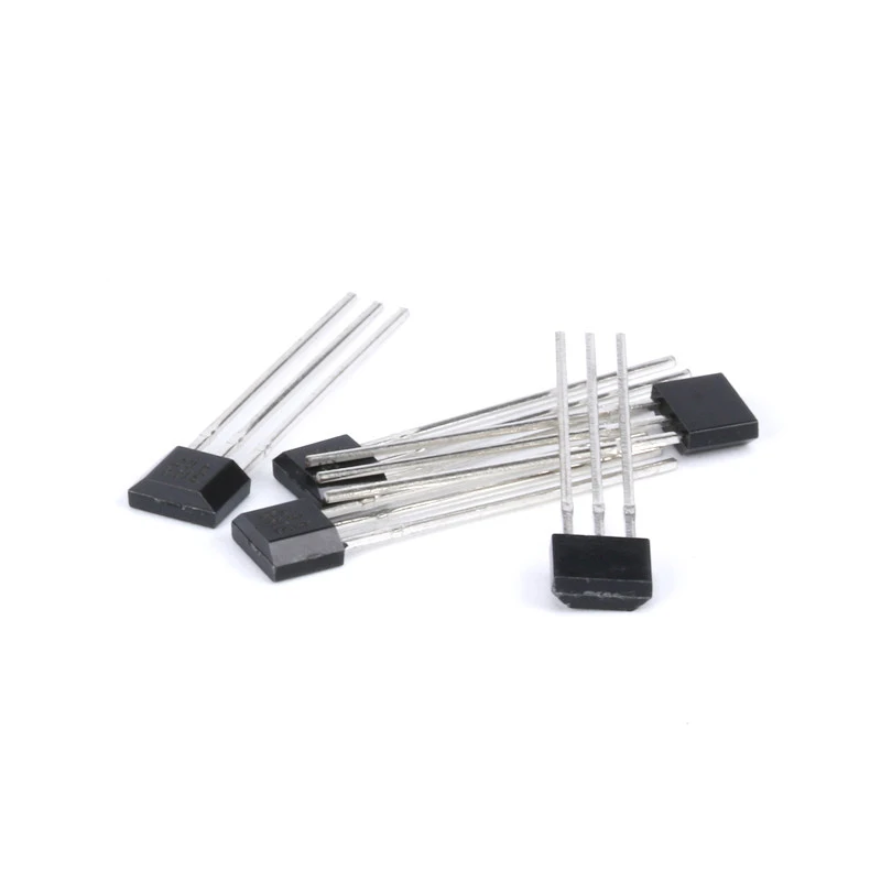 Magnetic sensor Hall effect switch 41F/TO-92 in-line bipolar Hall component sensor used in electric vehicle motors, etc.
