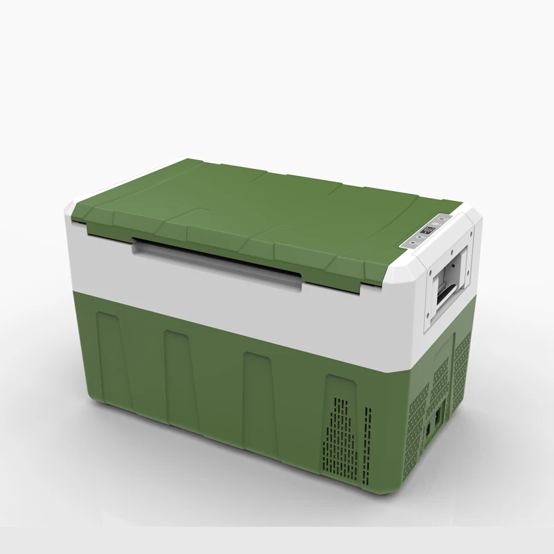 Portable 12 volt car fridge freezer compressor refrigerator for camping